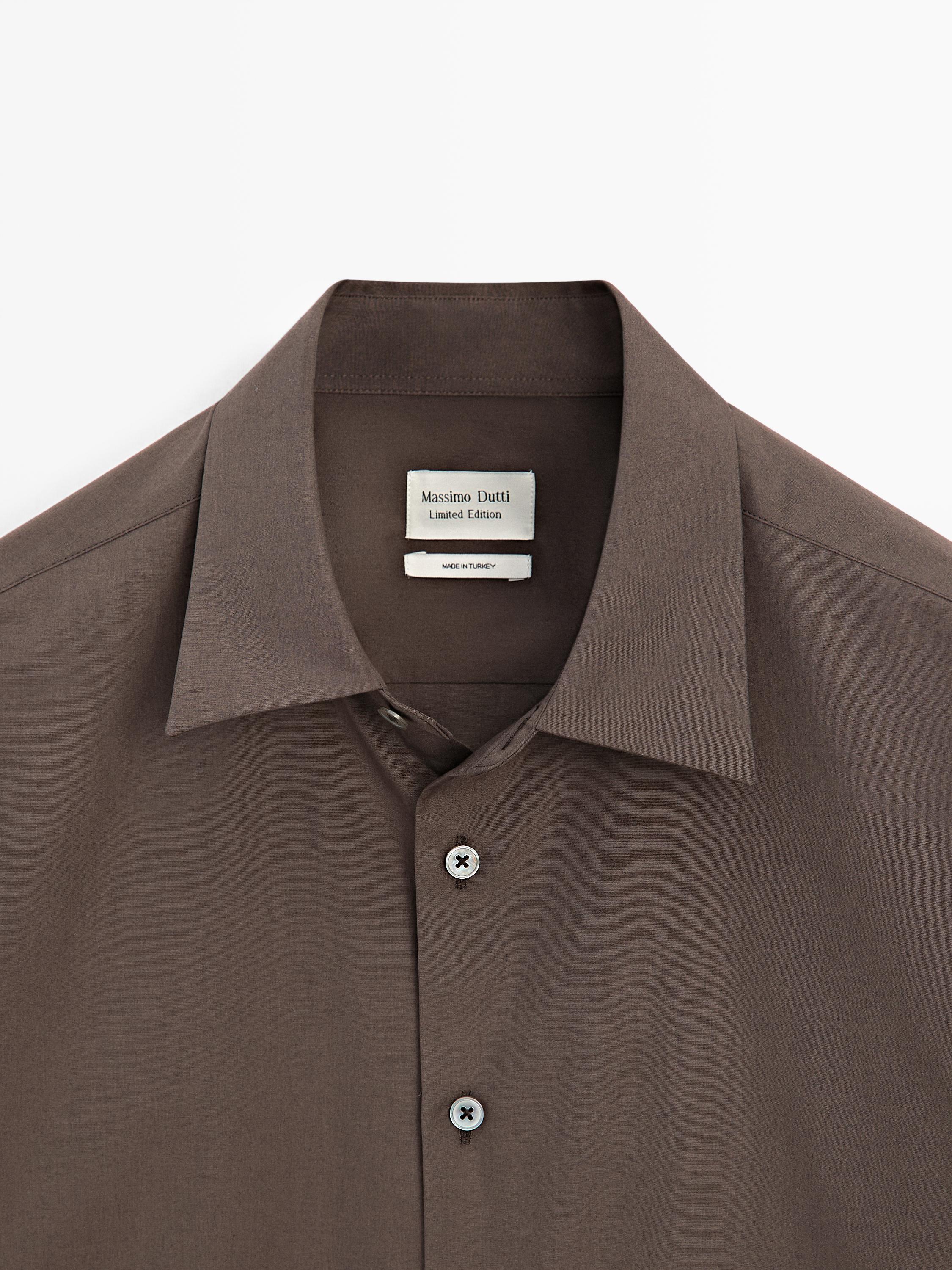 Relaxed fit 100% cotton shirt - LIMITED